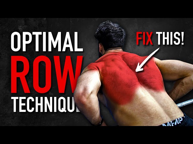 How to Build Your BACK with the PERFECT BARBELL ROW Technique