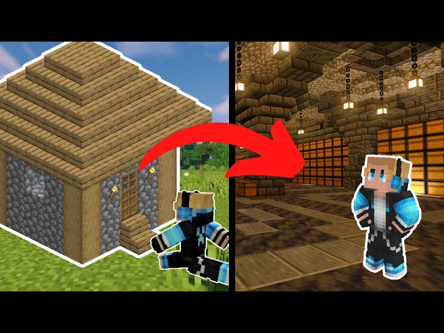 How to make a House Big on the Inside and Small On The Outside with Commands