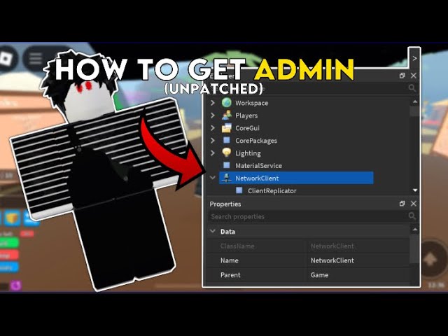 HOW TO GET ADMIN IN MOST GAMES (UNPATCHED)