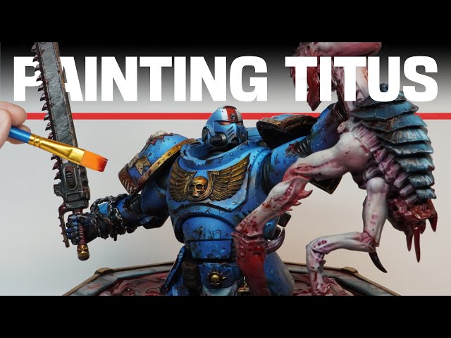 Warhammer 40k Space Marine 2 | Painting Titus