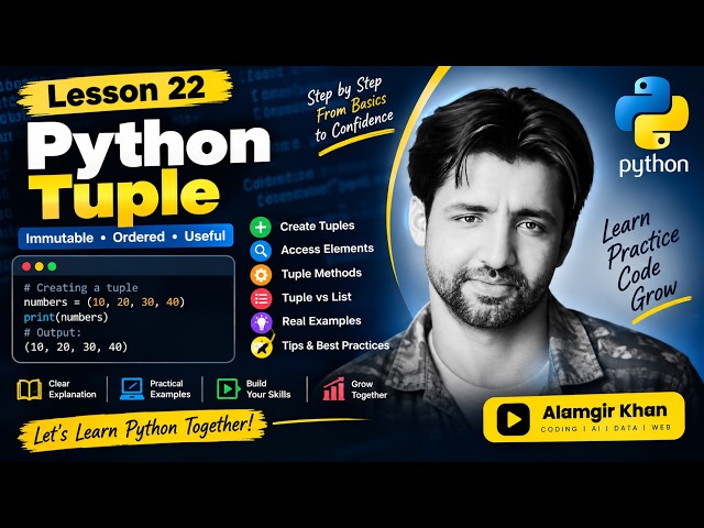 Lesson 22  Python Tuple