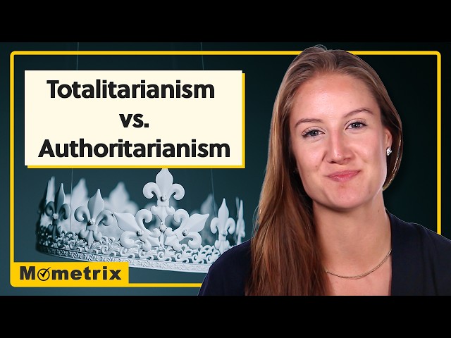 Totalitarianism vs. Authoritarianism