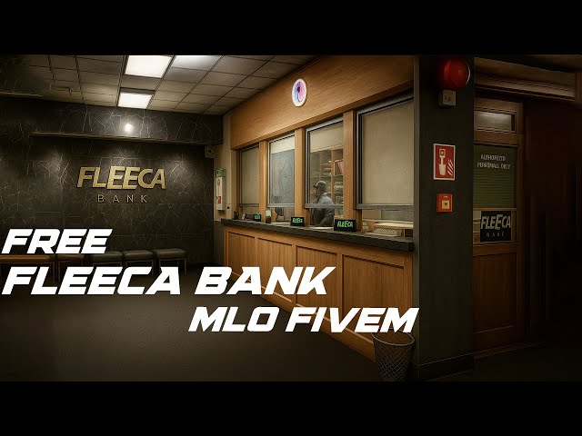 Free Fleeca Bank MLO Fivem | Retextured Fleeca Bank Mlo