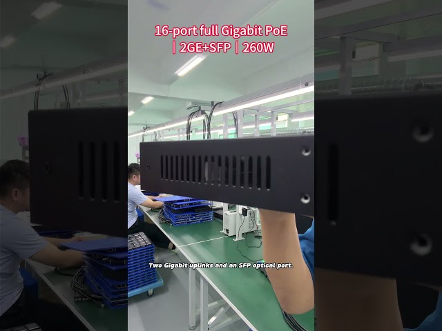 🔌 PoE Switch | Power & Data in One Cable