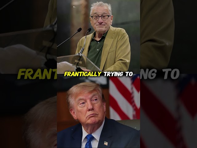 Robert De Niro Just Went OFF Script on Trump! 😳🔥 #Shorts
