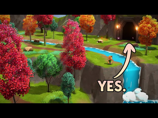 Should I Add Secret Caverns to My Open World Game? [ Devlog 5 ]