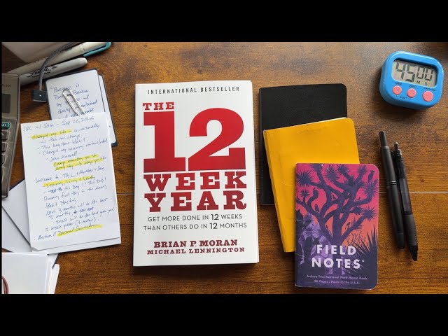 The Final 12 Weeks of 2026: My Pocket Notebook Setup Walkthrough to build Momentum for 2027