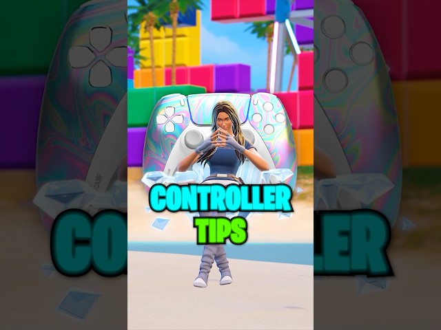 SECRET Controller Settings for Better Mechanics... 🎮🧩 (Fortnite Tutorial) #fortnite #shorts