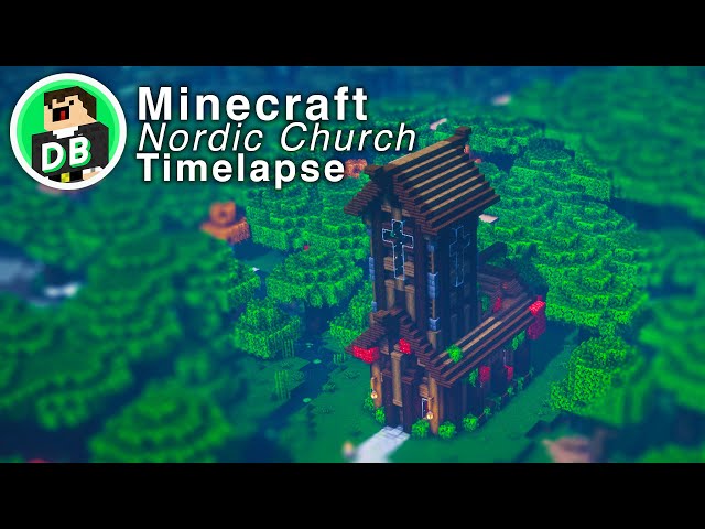Minecraft: Nordic Church Timelapse (collab with @bitgardener)