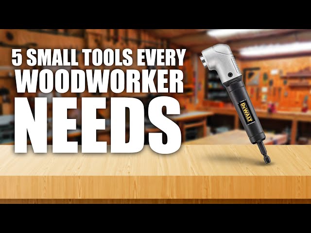 5 Tools Under $30 Every Woodworker Needs