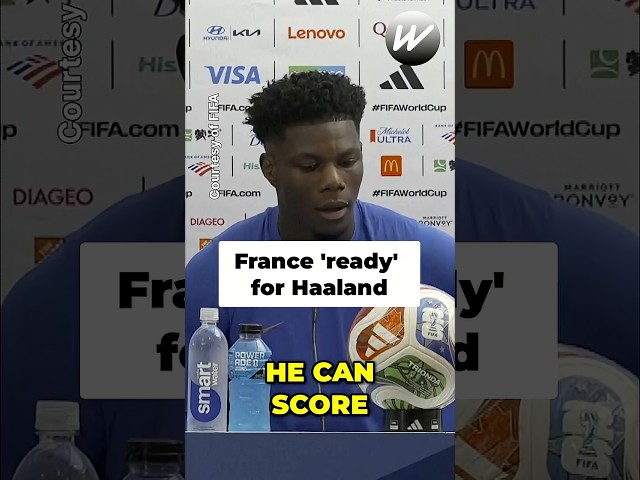 Tchouameni vs Haaland: The Epic Showdown #shorts
