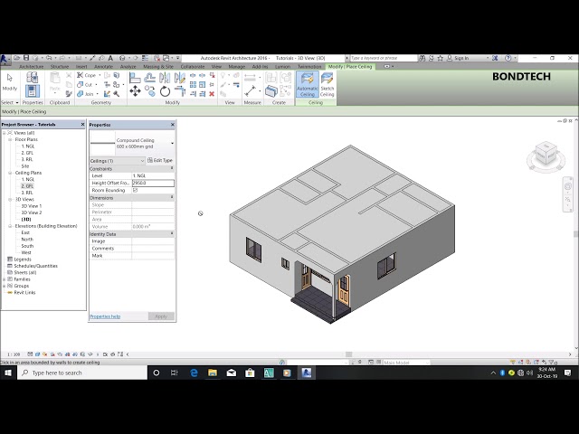 How to Create Ceiling in Revit