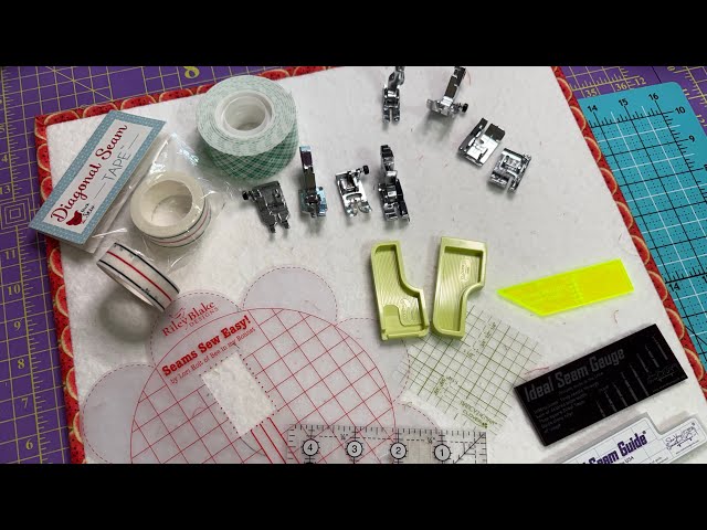 Clase #478 - Curso Basico de Patchwork y Quilting - Ancho de Costura - 1/4" - Consejos - DIFERIDO