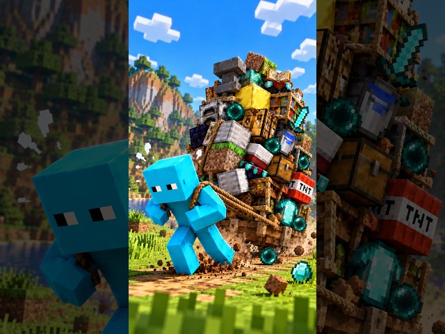 Minecraft But Items Have Weight