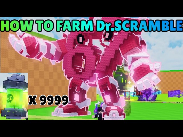 HOW TO FARM DR SCRAMBLE EVENT in STEAL AN EGG