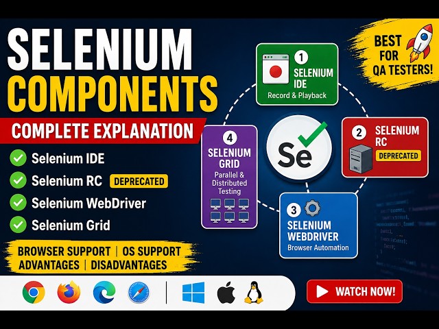3 Selenium Components