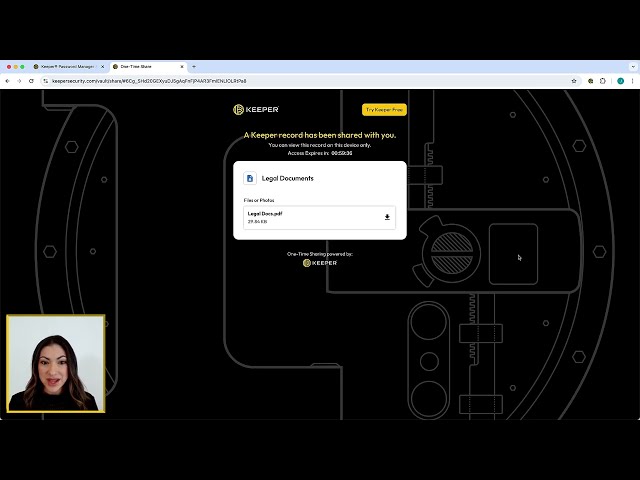 Keeper 101 - Secure File Storage and Sharing