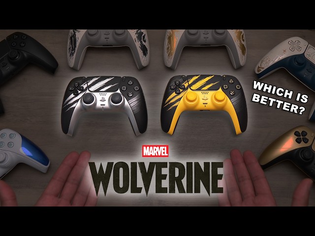 NEW Marvel Wolverine LIMITED PS5 Controllers - Which Is Better? - Comparison