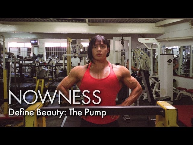 Arnold Schwarzenegger's "Pumping Iron" with a twist