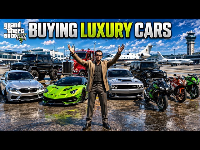 I BOUGHT EVERY LUXURY CAR IN GTA 5 | GTA 5 GAMEPLAY #07