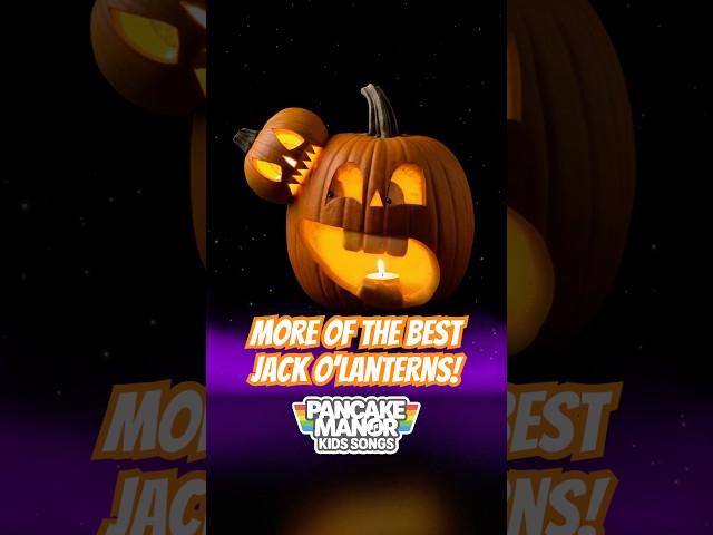 The best Jack O’Lanterns, part 2! #preschool #kidssongs #kidsvideo #halloween #pumpkin