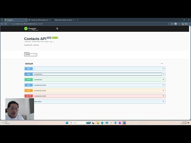 Contacts Part2 W02 CSE341