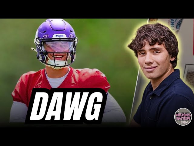 Justin Jefferson has high praise for his new rookie quarterback JJ McCarthy |TMBS