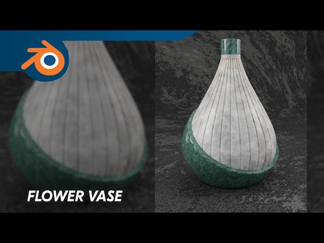 Flower Vase - Blender 3D Tutorial
