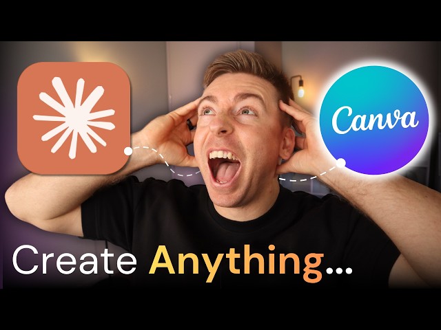 Create ANY Designs with Claude + Canva in 6 minutes (Easy for Everyone)