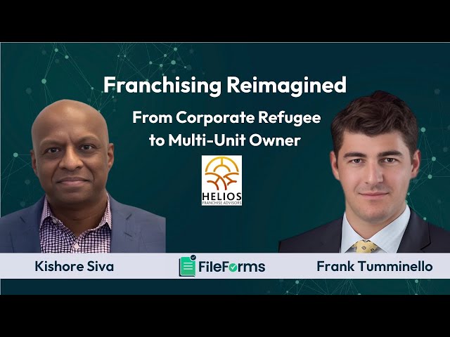Franchising Reimagined: From Corporate Refugee to Multi-Unit Owner (with Kishore Siva)