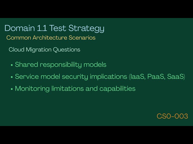 How to Crack Cybersecurity Exam Questions: Architecture & Test Strategy Tips