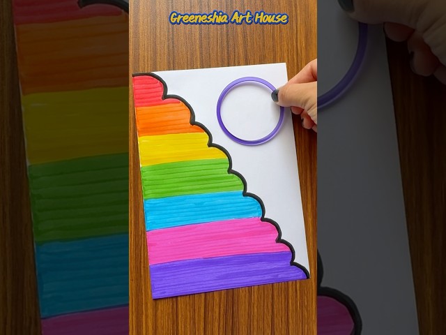 No Glue No Scissors Cute Father’s Day Card Idea❤️ #shorts #fathersday #shortvideo #diy
