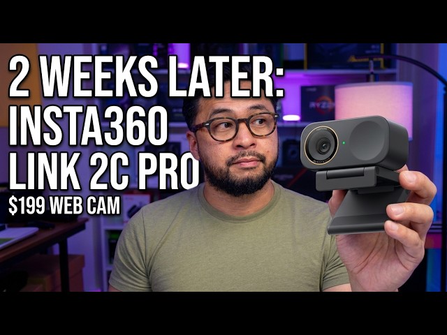 I Used the $199 Insta360 Webcam for 2 Weeks | Link 2C Pro
