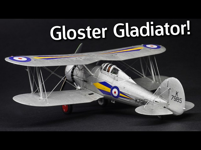 I Wish I'd Built This Sooner! Airfix Gloster Gladiator Mk.I Plastic Model Kit - Build & Review