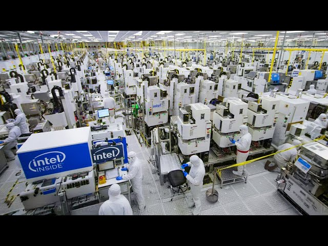 Inside Intel’s $20 Billion Chip Factory in the US