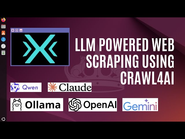 Getting Started with LLM Powered Web Scraping using Crawl4AI | Extracting Structured Data | AI | LLM