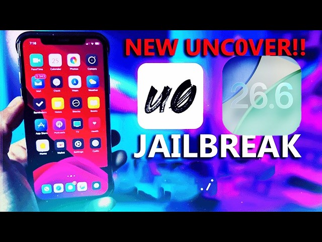 Jailbreak iOS 26.6 - Unc0ver iOS 26.6 Jailbreak Tutorial [NO COMPUTER]