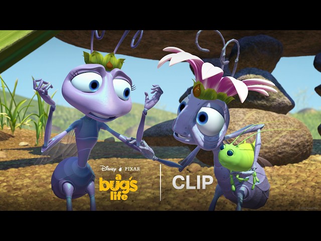 The Queen teaches Princess Atta | Official Clip | A Bug's Life