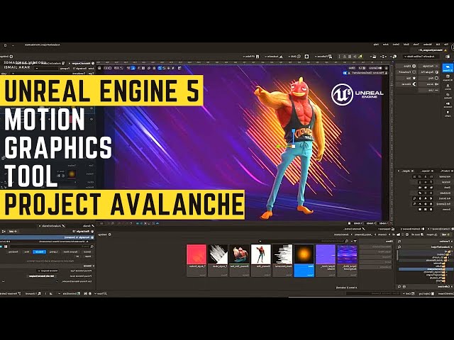 Project Avalanche: Unreal Engine 5's New Motion Graphics Tools Will Blow Your Mind!