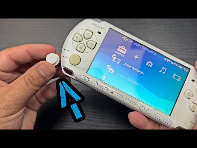 How to Replace PSP 2000-3000 Thumb Stick