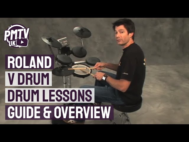 Roland V Drum Lessons