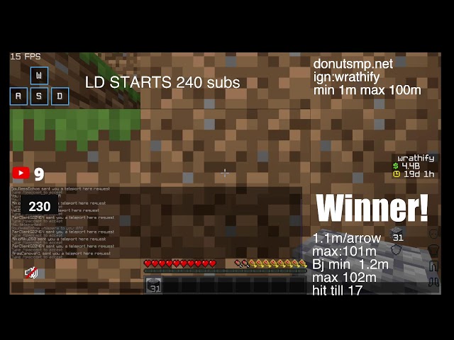 MAYBBE SMALL LD Donutsmp base rating7-15m per base  gambling auction house
