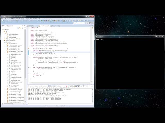Slick2D Tutorial - StateBasedGame and a Mini-game