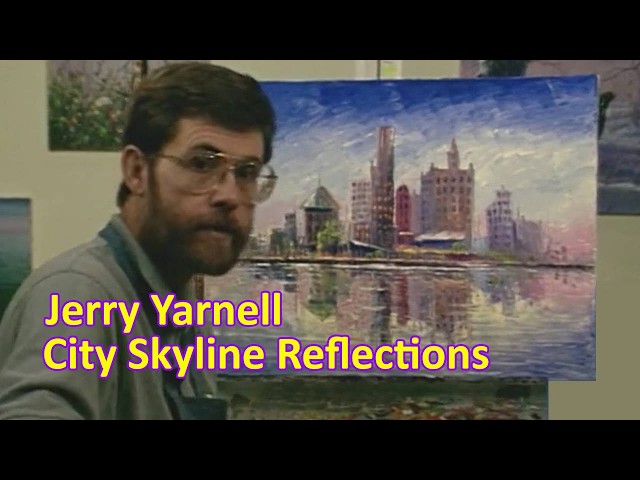 How to Paint a City Skyline with Jerry Yarnell | Palette Knife oil painting Full Lesson