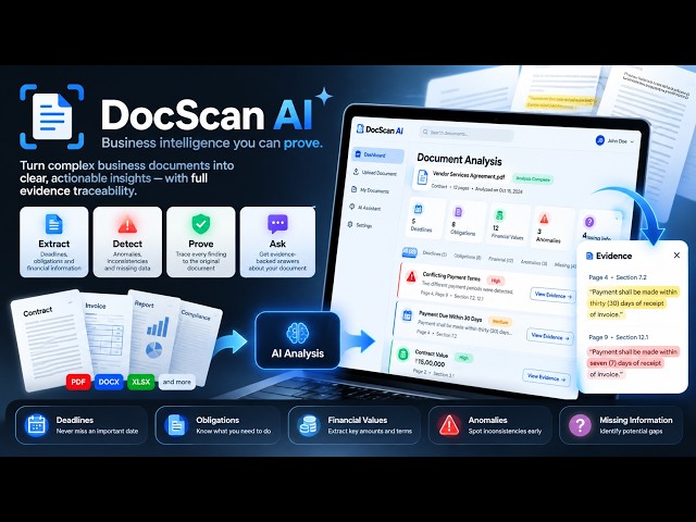 DocScan AI - AI Assisted Document Scanning Tool