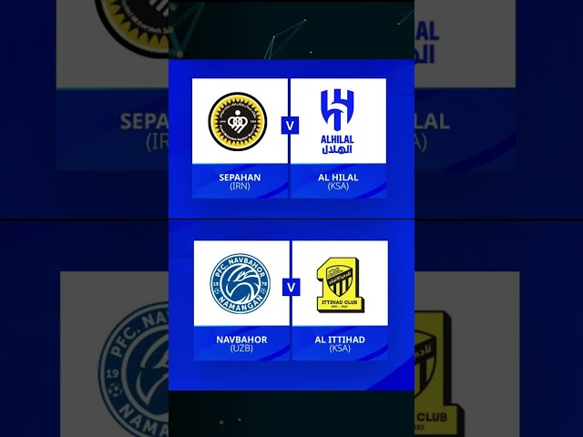 AFC Champions League Round of 16 Draw results  #football #afc #footballnews