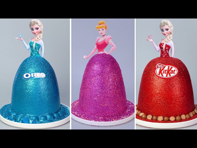 Cutest Princess Cakes Ever 👑 Awesome Birthday Cake Ideas | Tsunami Cake | Satisfying Cake #6