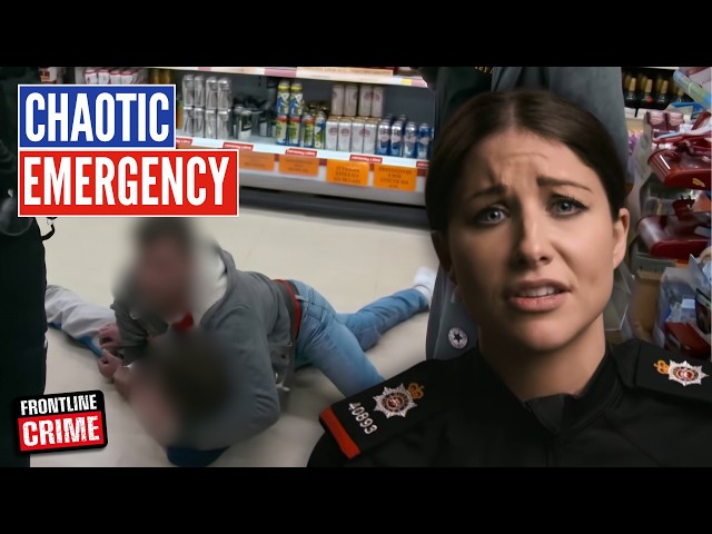 Young Officer Thrown Into Violent Shop Rampage | Rookie Cops