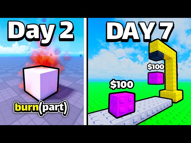 I Tried Learning Roblox Scripting In 7 Days