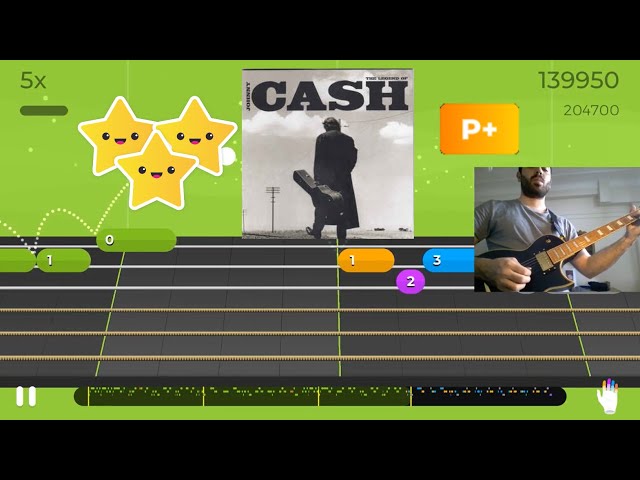 Hurt - Johnny Cash - Level 4 Full Melody - Yousician